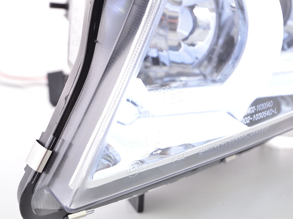 Scheinwerfer Set Xenon Daylight LED TFL-Optik BMW 3er E90/E91 05-08 chrom Scheinwerfer Set Xenon Daylight LED TFL-Optik BMW 3er E90/E91 05-08 chrom